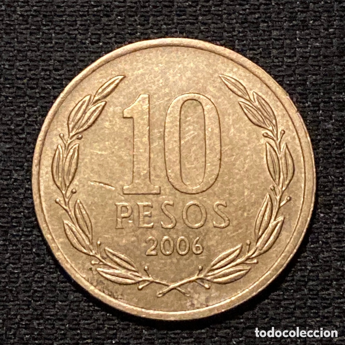 Monedas antiguas de Am&eacute;rica: 10 pesos 2006 Chile - Foto 2
