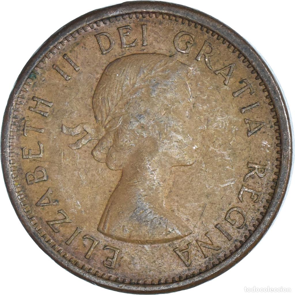 Monedas antiguas de Am&eacute;rica: [#1457362] Moneda, Canad&aacute;, Cent, 1961 - Foto 1