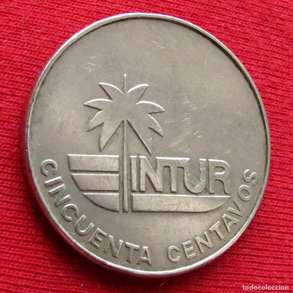 Monedas antiguas de Am&eacute;rica: Cuba 50 centavos 1981 intur - Foto 1