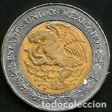 Monedas antiguas de América: MEXICO 2006 - 2 PESOS - KM 604 - CIRCULADA. Lote 379773939