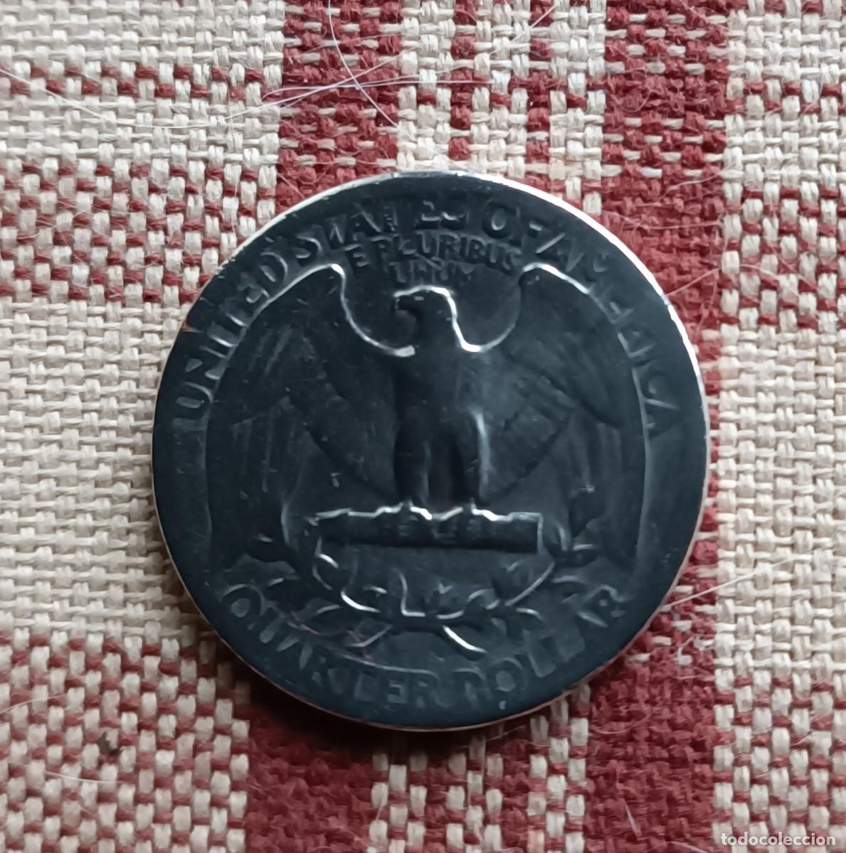Monedas antiguas de Am&eacute;rica: Moneda de 25 centavos USA 1941 - Foto 1