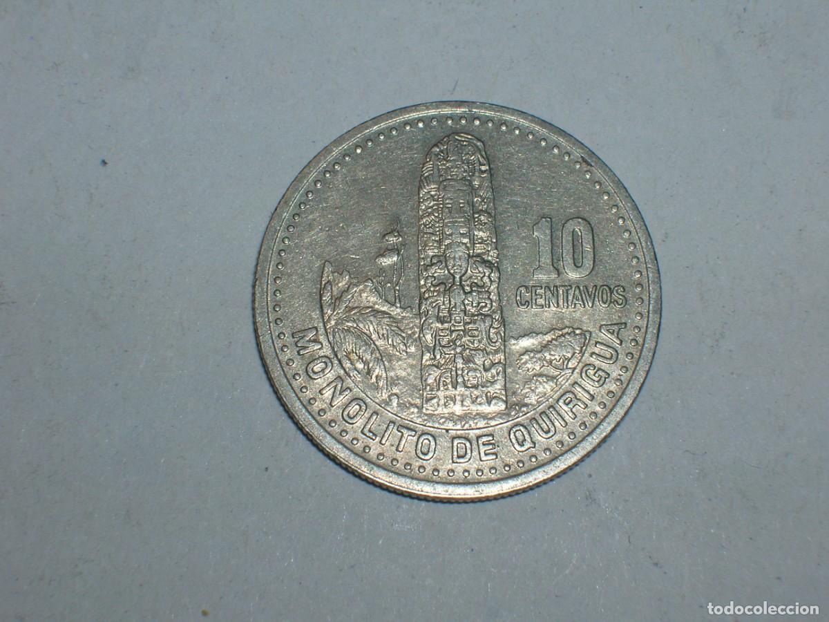 Monedas antiguas de Am&eacute;rica: GUATEMALA 10 centavos 2000 (12983) - Foto 2
