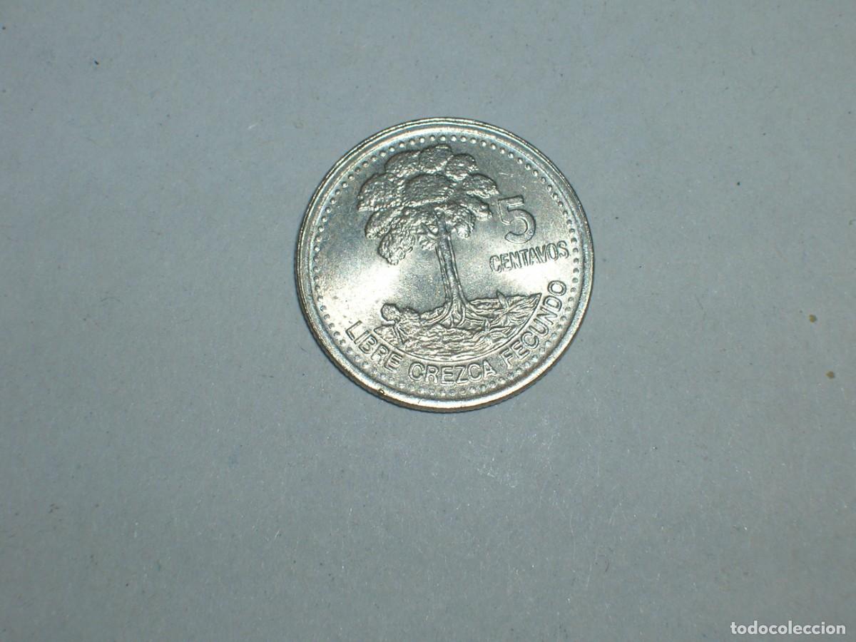 Monedas antiguas de Am&eacute;rica: GUATEMALA 5 centavos 2000 (12993) - Foto 2
