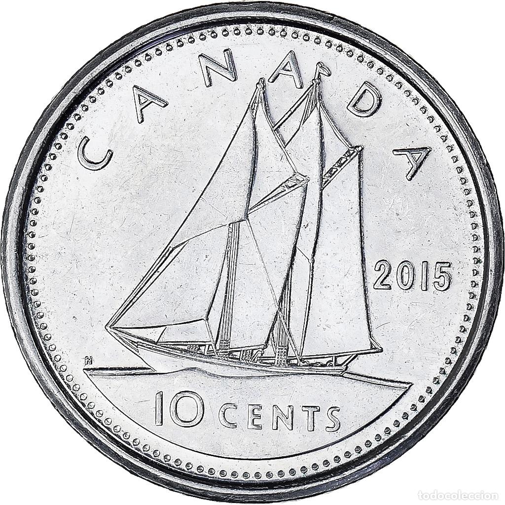 Monedas antiguas de Am&eacute;rica: [#1462739] Moneda, Canad&aacute;, 10 Cents, 2015 - Foto 2