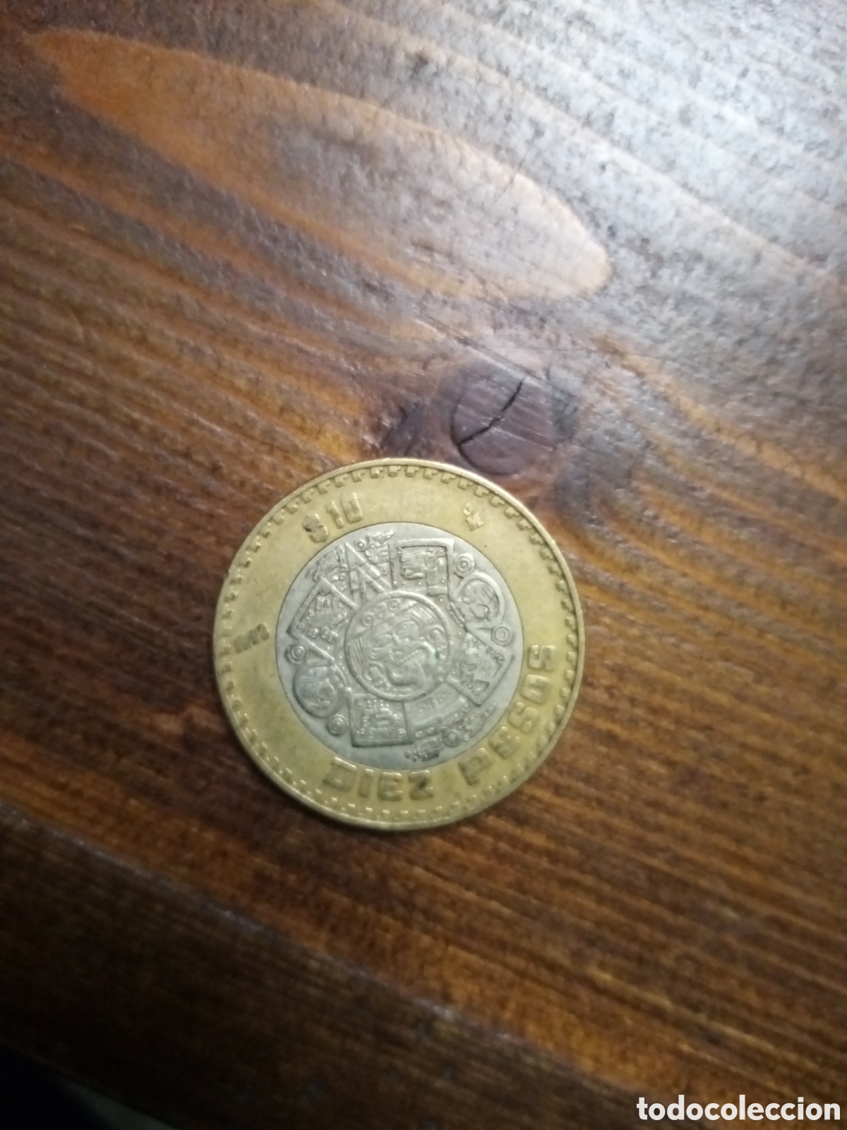 Monedas antiguas de Am&eacute;rica: Moneda 10 Pesos M&eacute;xico 1998 - Foto 2