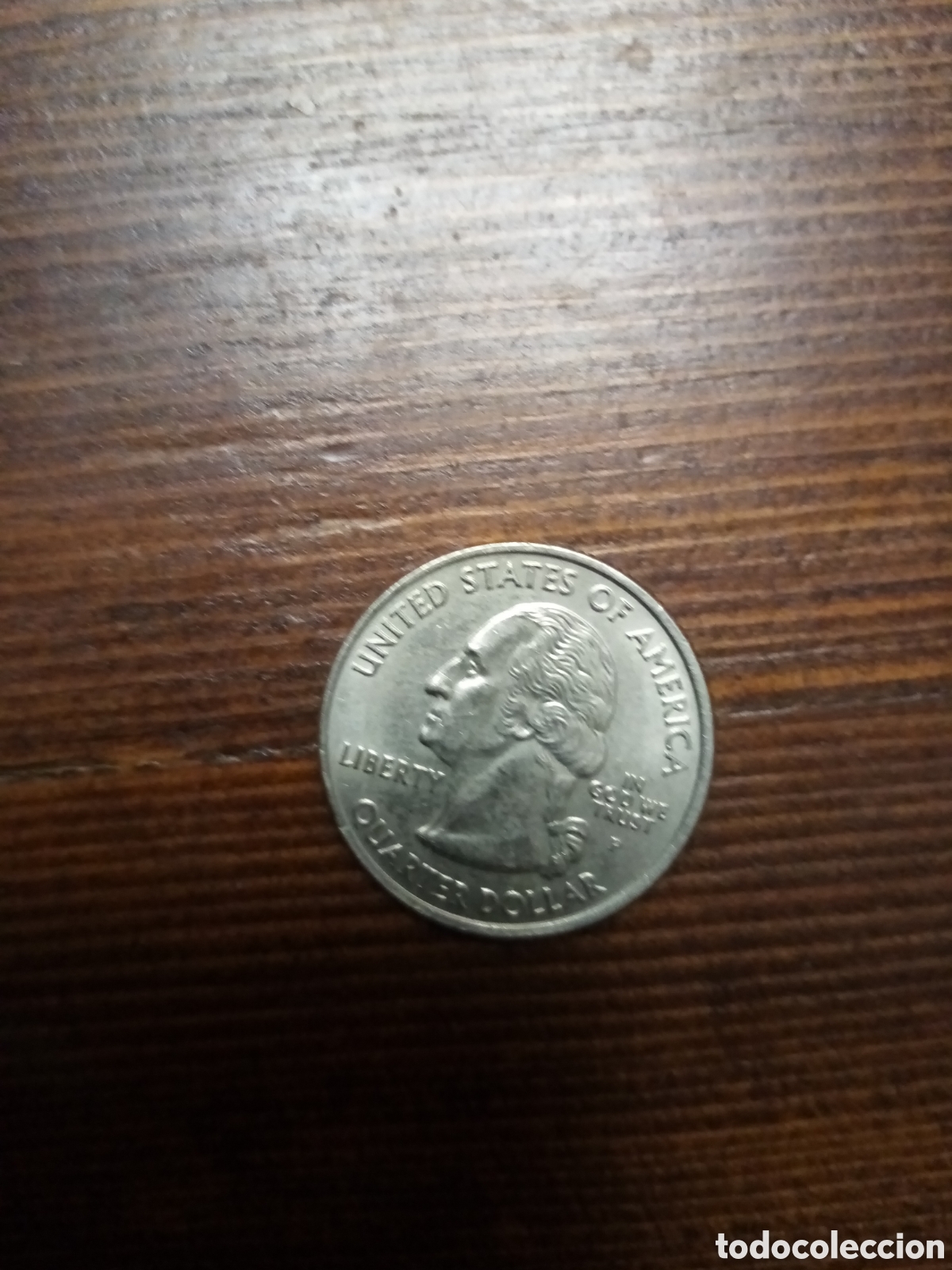 Monedas antiguas de Am&eacute;rica: Moneda de 1/4de d&oacute;lar USA - Foto 1