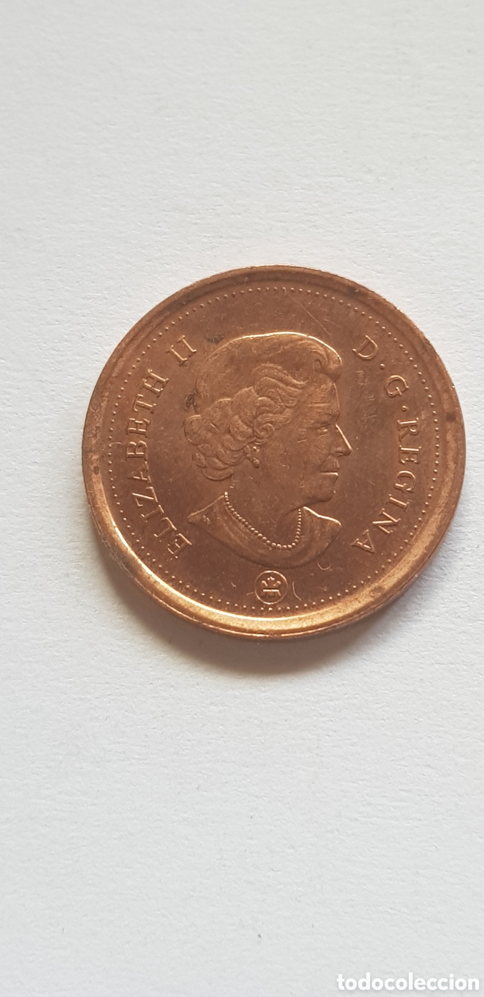 Monedas antiguas de Am&eacute;rica: 1 cent 2011 Canada Centimo de dolar - Foto 2
