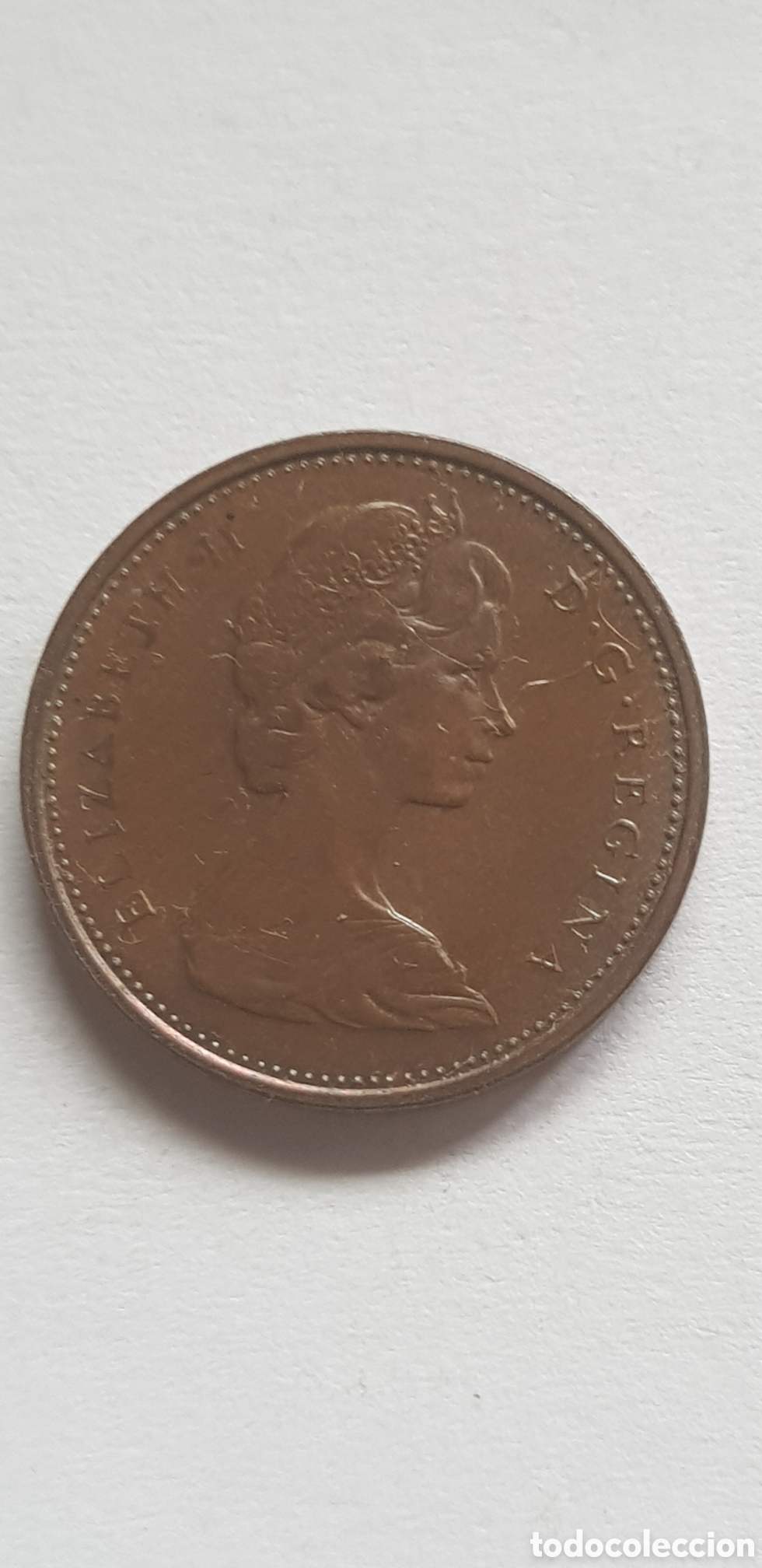 Monedas antiguas de Am&eacute;rica: 1 cent 1974 Canada Centimo de dolar - Foto 2