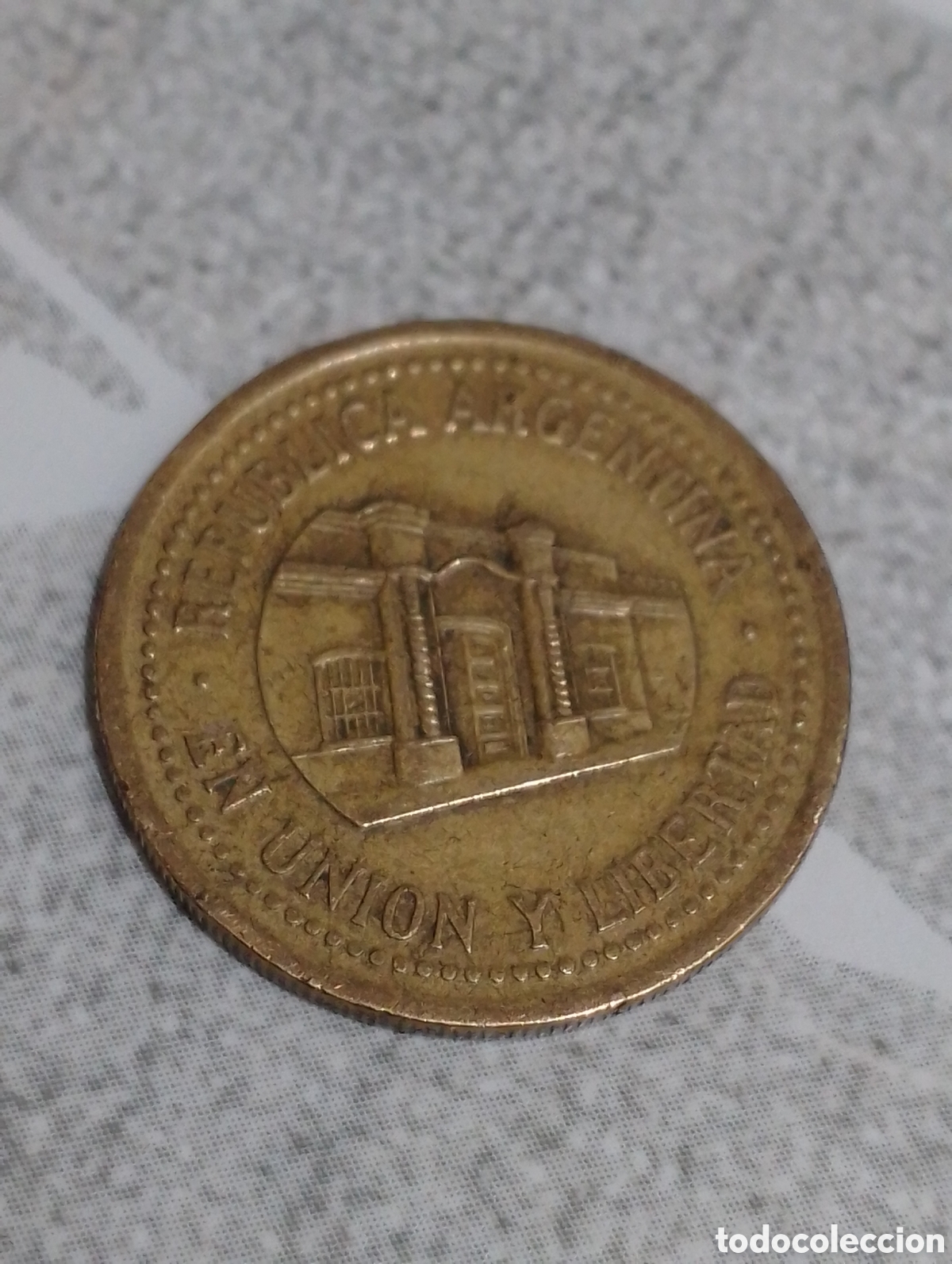 Monedas antiguas de Am&eacute;rica: Moneda 50 centavos de 1994 argentina - Foto 1
