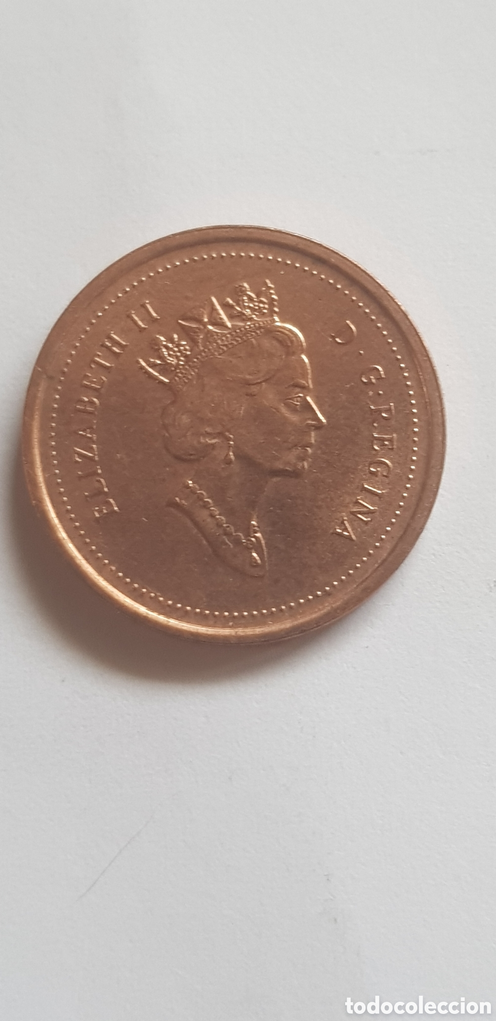 Monedas antiguas de Am&eacute;rica: 1 cent 2000 Canada Centimo de dolar - Foto 2