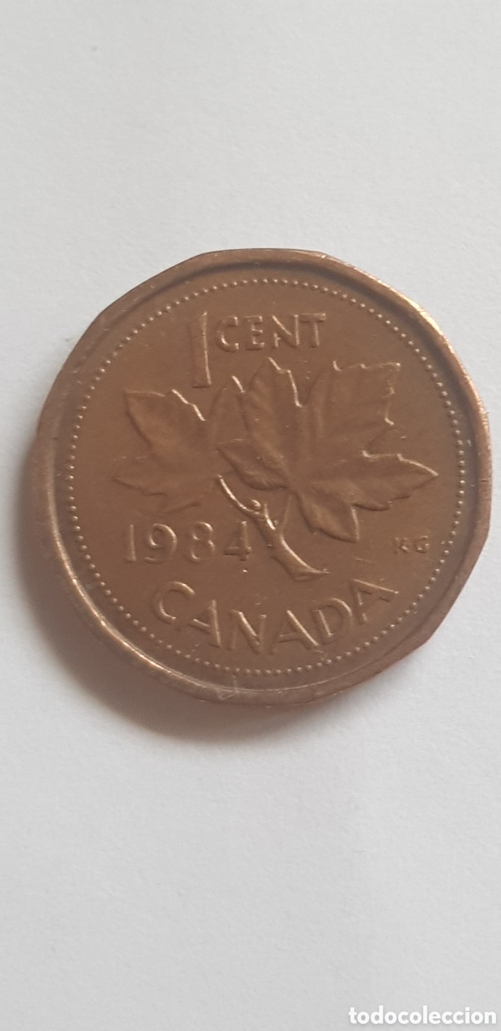 Monedas antiguas de Am&eacute;rica: 1 cent 1981 Canada Centimo de dolar - Foto 1