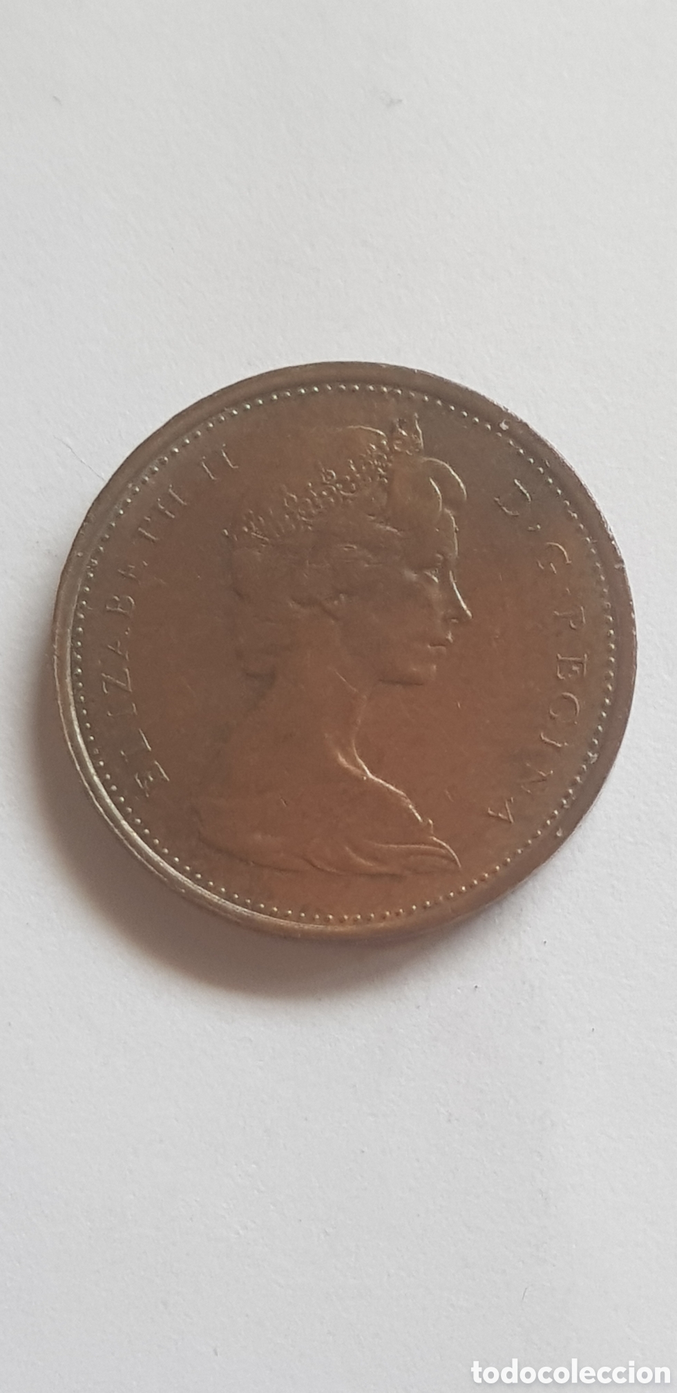 Monedas antiguas de Am&eacute;rica: 1 cent 1974 Canada Centimo de dolar - Foto 2