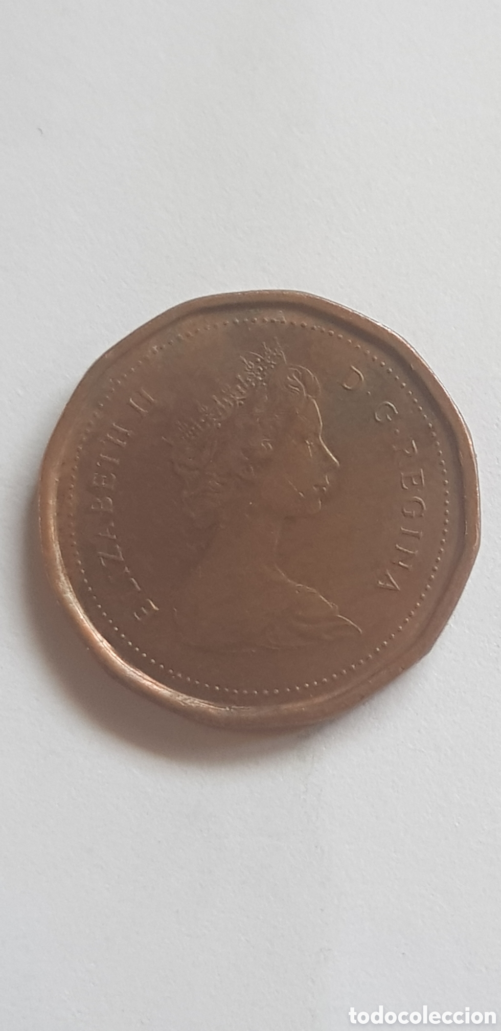 Monedas antiguas de Am&eacute;rica: 1 cent 1982 Canada Centimo de dolar - Foto 2