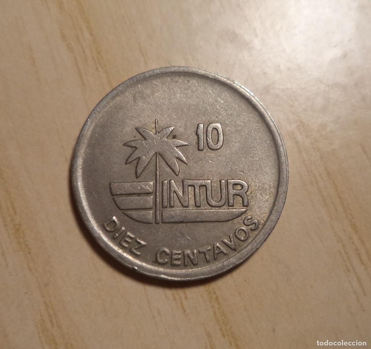 Monedas antiguas de Am&eacute;rica: MONEDA: 10 CENTAVOS, CUBA 1989 - Foto 2
