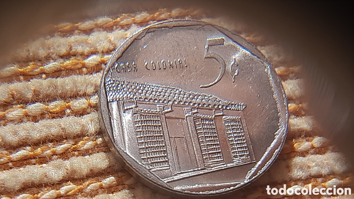 Monedas antiguas de Am&eacute;rica: (ERROR-CUBA) 2 MONEDAS CON ERRORES DE ACU&Ntilde;ACI&Oacute;N - Foto 4