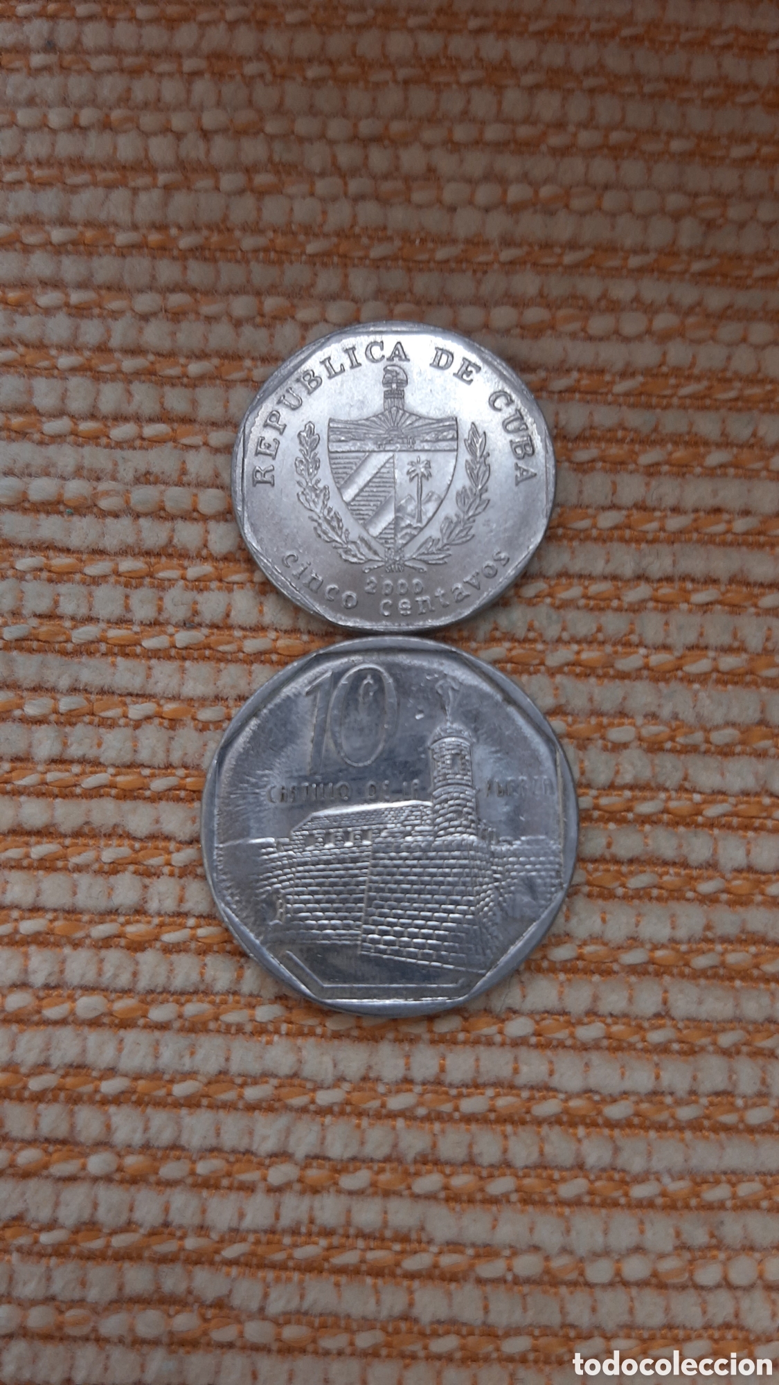 Monedas antiguas de Am&eacute;rica: (ERROR-CUBA) 2 MONEDAS CON ERRORES DE ACU&Ntilde;ACI&Oacute;N - Foto 9