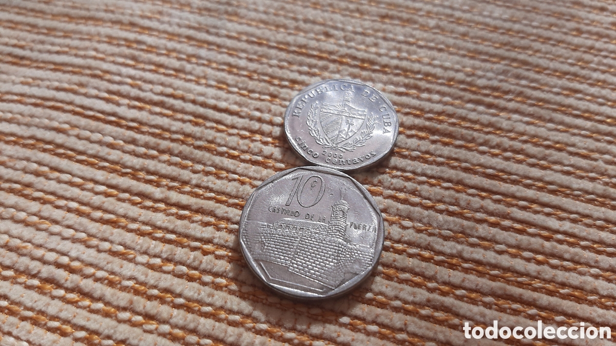 Monedas antiguas de Am&eacute;rica: (ERROR-CUBA) 2 MONEDAS CON ERRORES DE ACU&Ntilde;ACI&Oacute;N - Foto 10