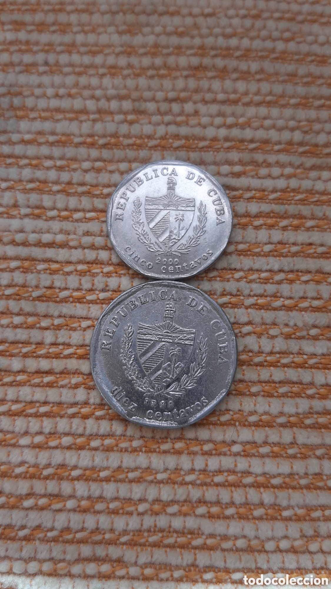 Monedas antiguas de Am&eacute;rica: (ERROR-CUBA) 2 MONEDAS CON ERRORES DE ACU&Ntilde;ACI&Oacute;N - Foto 13