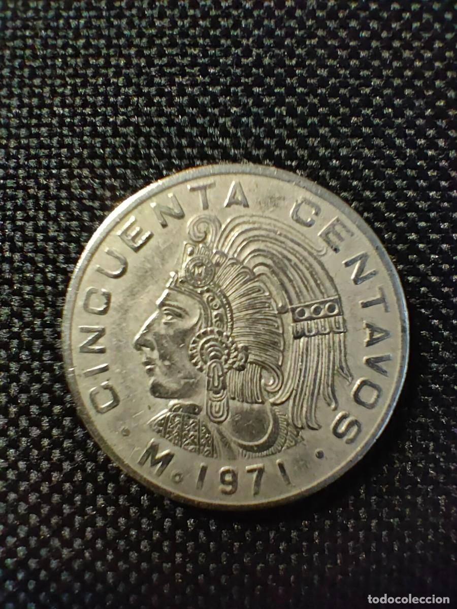 Monedas antiguas de Am&eacute;rica: MONEDA M&Eacute;XICO 50 CENTAVOS 1971 - Foto 1