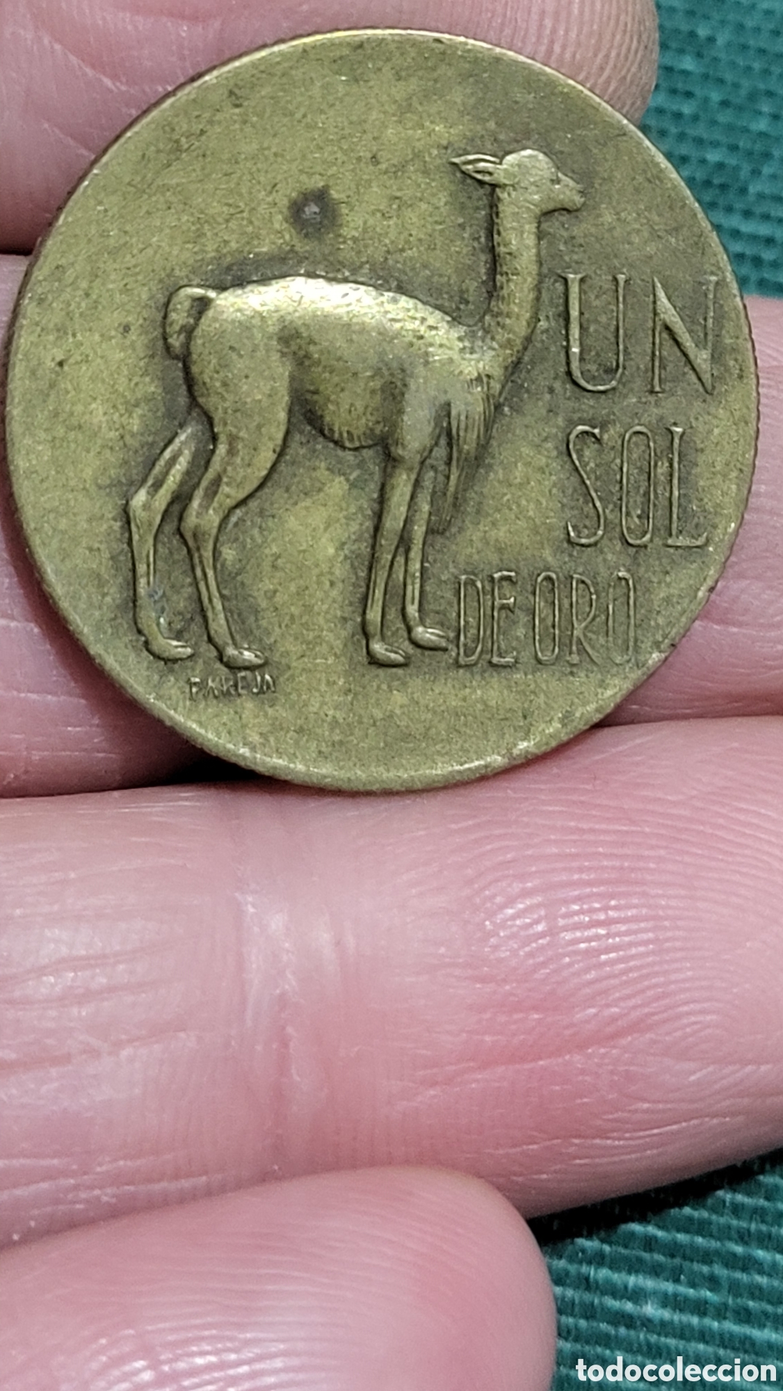 Monedas antiguas de Am&eacute;rica: Moneda un sol de oro 1969 Per&uacute; - Foto 1