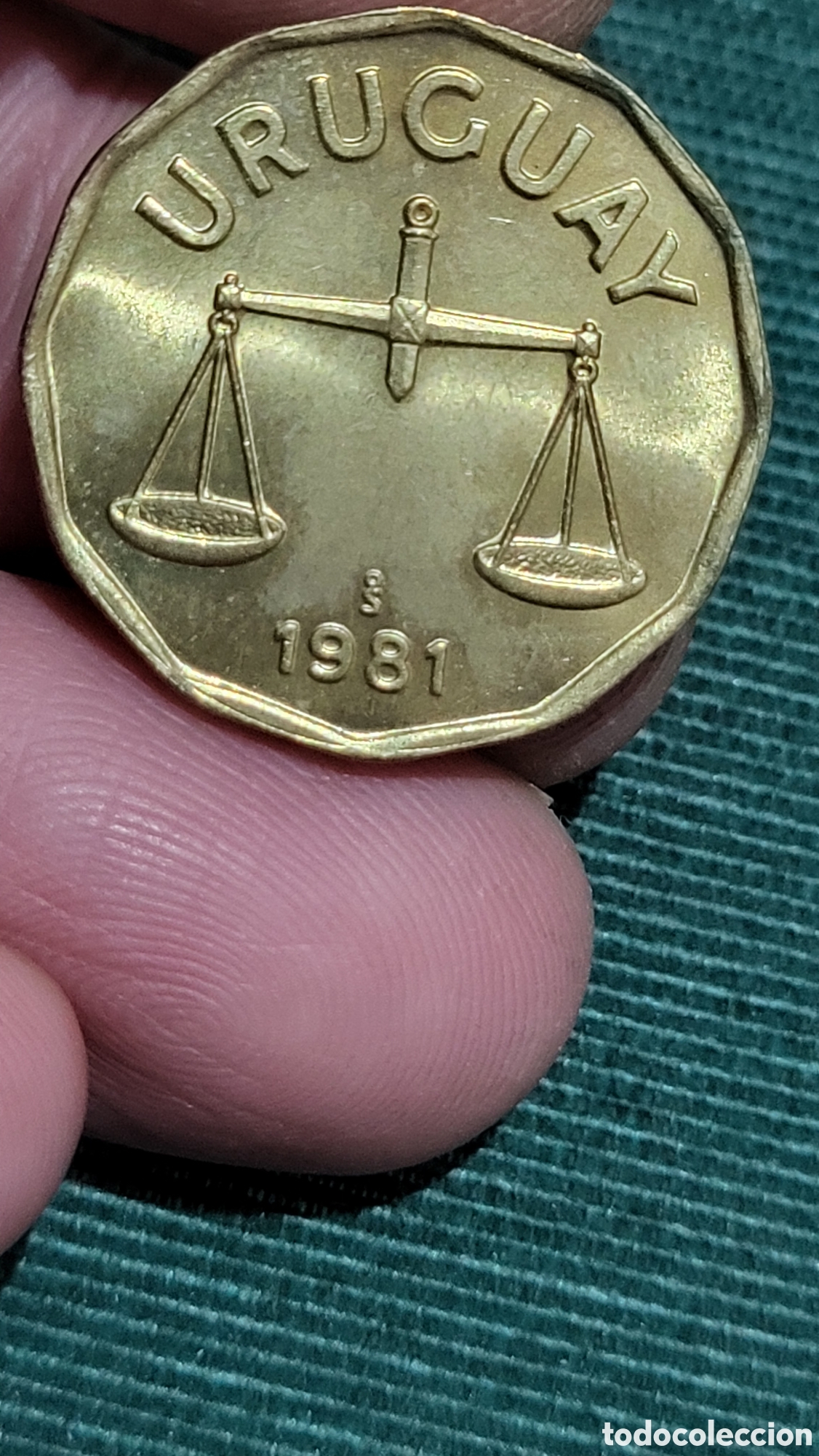 Monedas antiguas de Am&eacute;rica: Moneda 20 centimos 1981 Uruguay - Foto 1