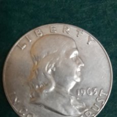 Monedas antiguas de América: MONEDA 1/2 DÓLAR DE PLATA 1963. Lote 387256594