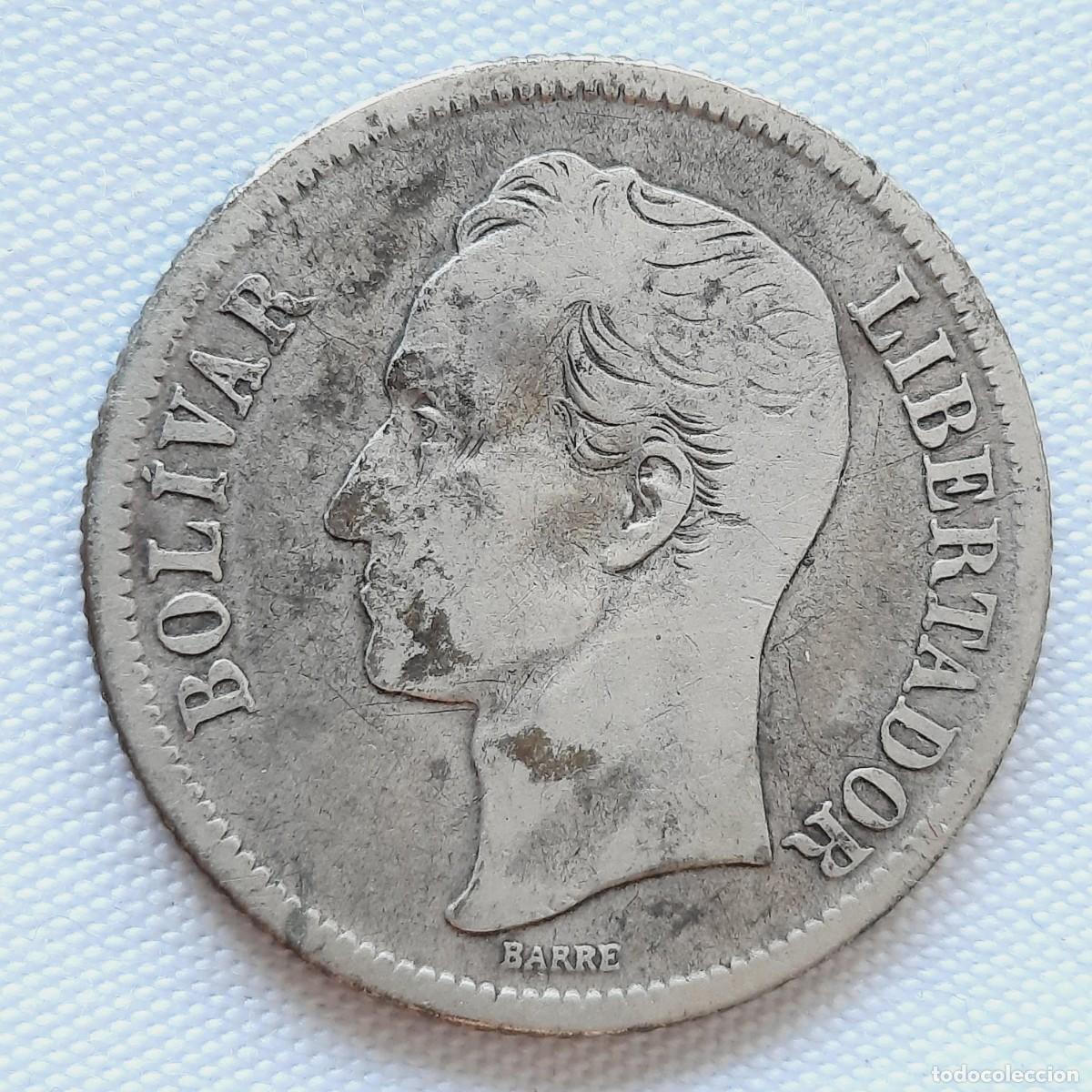 plata. venezuela 1 bolívar 1945. segunda guerra - Compra venta en  todocoleccion