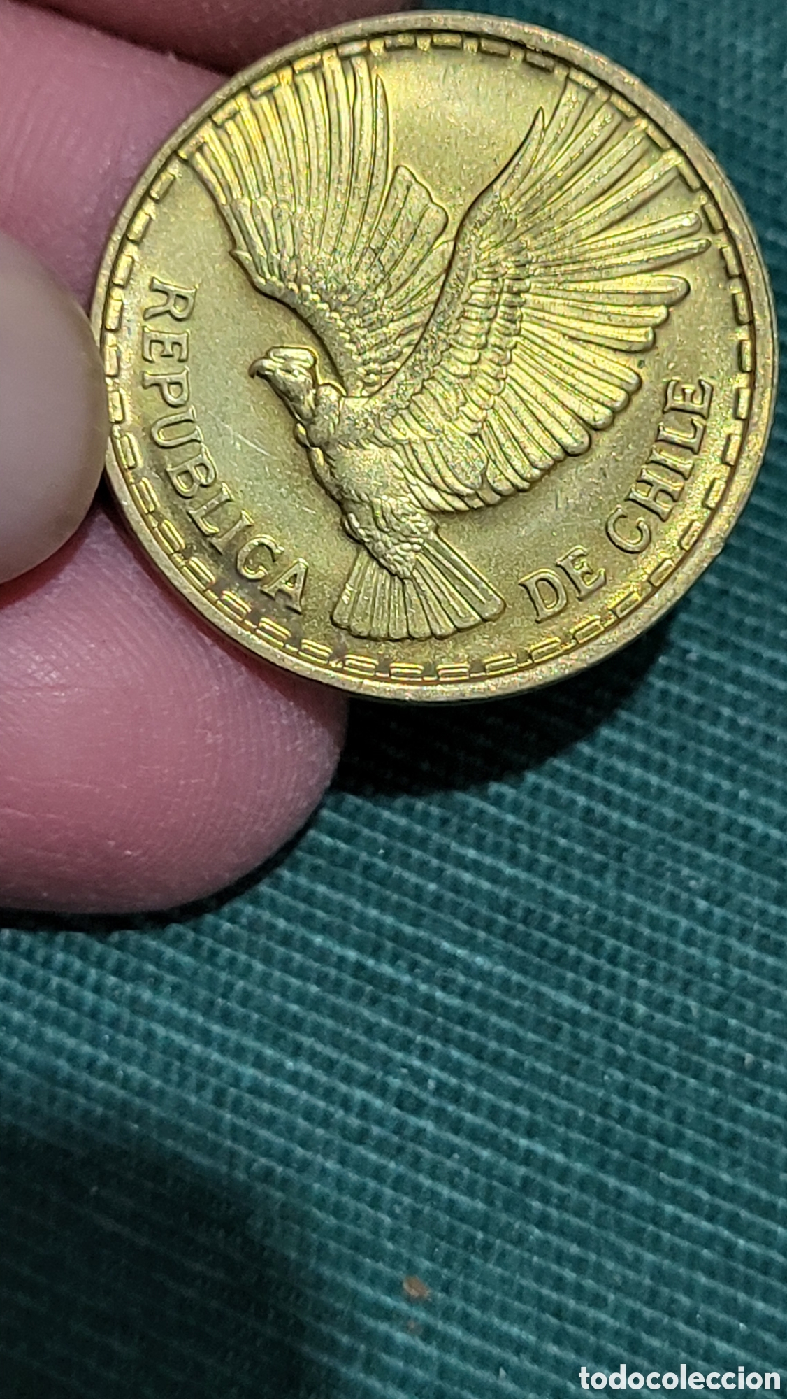 Monedas antiguas de Am&eacute;rica: Moneda 10 centimos 1969 Rep&uacute;blica de Chile - Foto 1