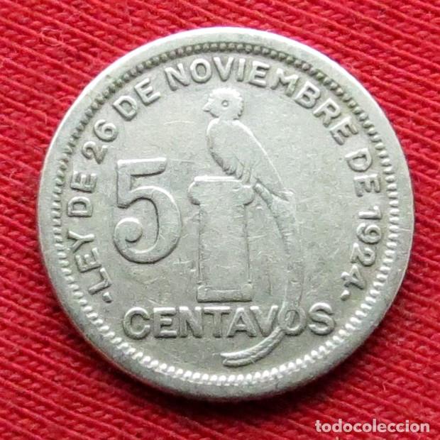 Monedas antiguas de Am&eacute;rica: Guatemala 5 centavos 1943 - Foto 1