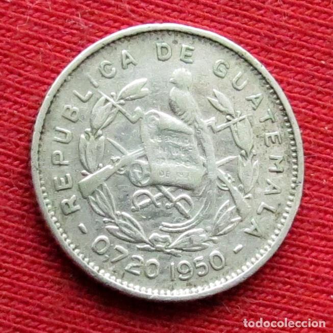 Monedas antiguas de Am&eacute;rica: Guatemala 5 centavos 1950 - Foto 2