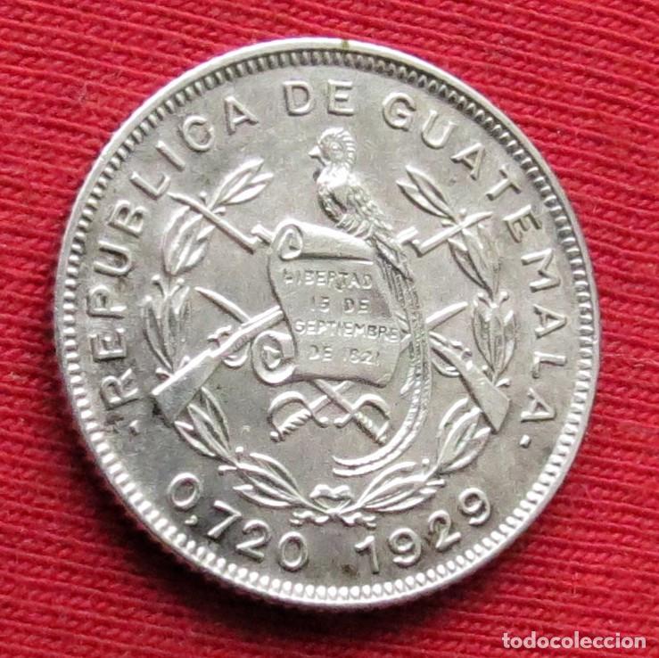 Monedas antiguas de Am&eacute;rica: Guatemala 10 centavos 1929 - Foto 2
