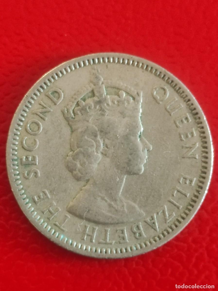 Monedas antiguas de Am&eacute;rica: 25 centavos de Caribe - Foto 1