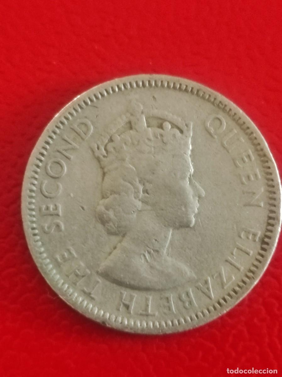 Monedas antiguas de Am&eacute;rica: 25 centavos de Caribe - Foto 1