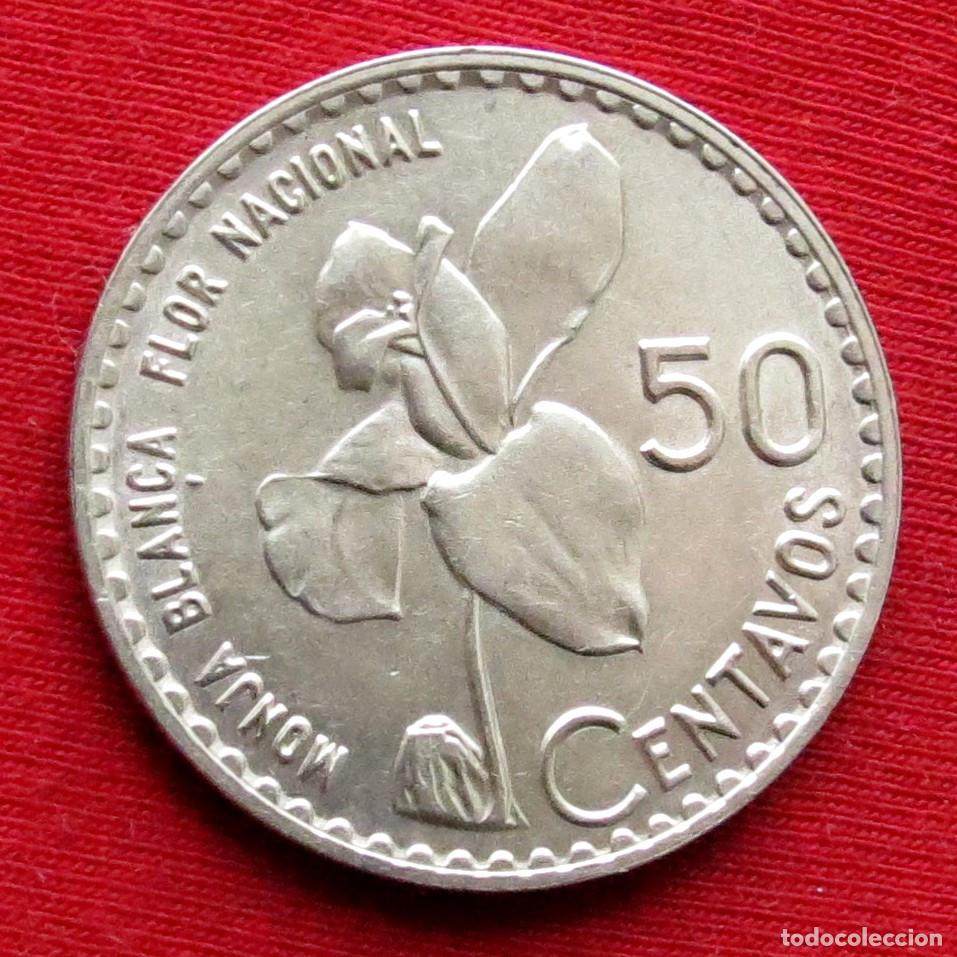Monedas antiguas de Am&eacute;rica: Guatemala 50 centavos 1962 - Foto 1