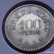 Monedas antiguas de América: COLOMBIA 100 PESOS 2014. Lote 388499349