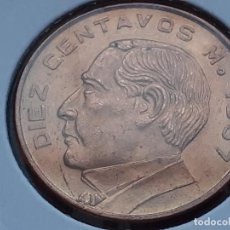 Monedas antiguas de América: MEXICO/MEJICO 10 CENTAVOS/CENTS 1967 (SIN CIRCULAR). Lote 388514924
