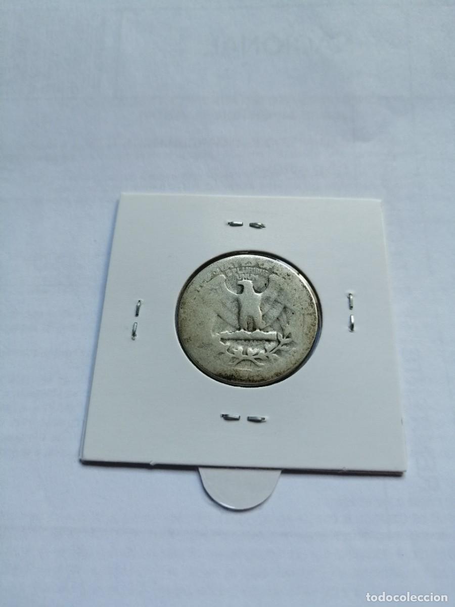 Monedas antiguas de Am&eacute;rica: USA Cuarto dolar 1934 plata - Foto 2