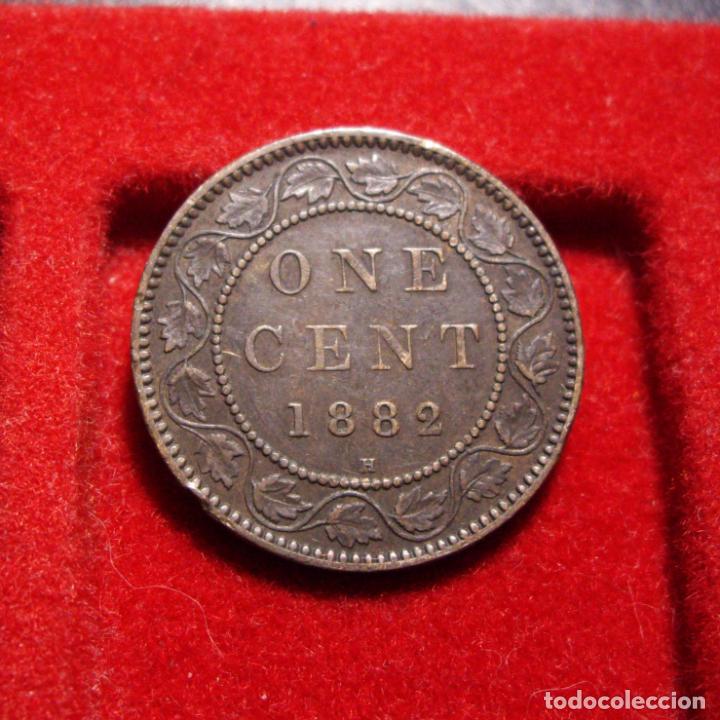 Monedas antiguas de Am&eacute;rica: CANADA - 1 CENTAVO 1882 - Foto 2