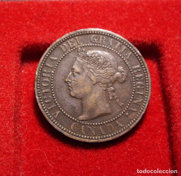 Monedas antiguas de Am&eacute;rica: CANADA - 1 CENTAVO 1882 - Foto 1