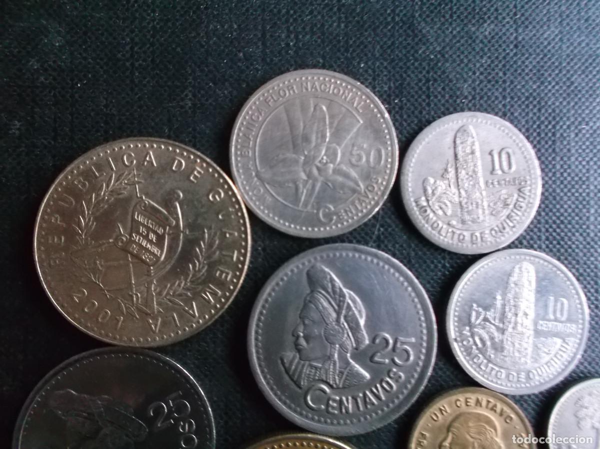 Monedas antiguas de Am&eacute;rica: conjunto de 9 monedas de Guatemala dificiles - Foto 3