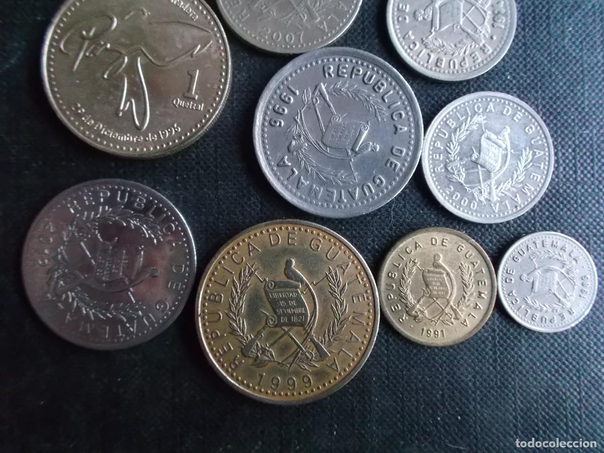 Monedas antiguas de Am&eacute;rica: conjunto de 9 monedas de Guatemala dificiles - Foto 7