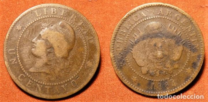 Monedas antiguas de Am&eacute;rica: MONEDA DE ARGENTINA 1 CENTAVO 1884 - Foto 1