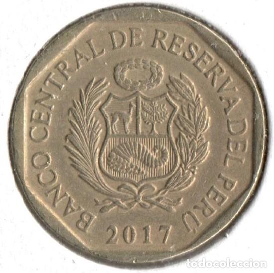 Monedas antiguas de Am&eacute;rica: Per&uacute;. 50 c&eacute;ntimos. 2017. KM 307.4 - Foto 2