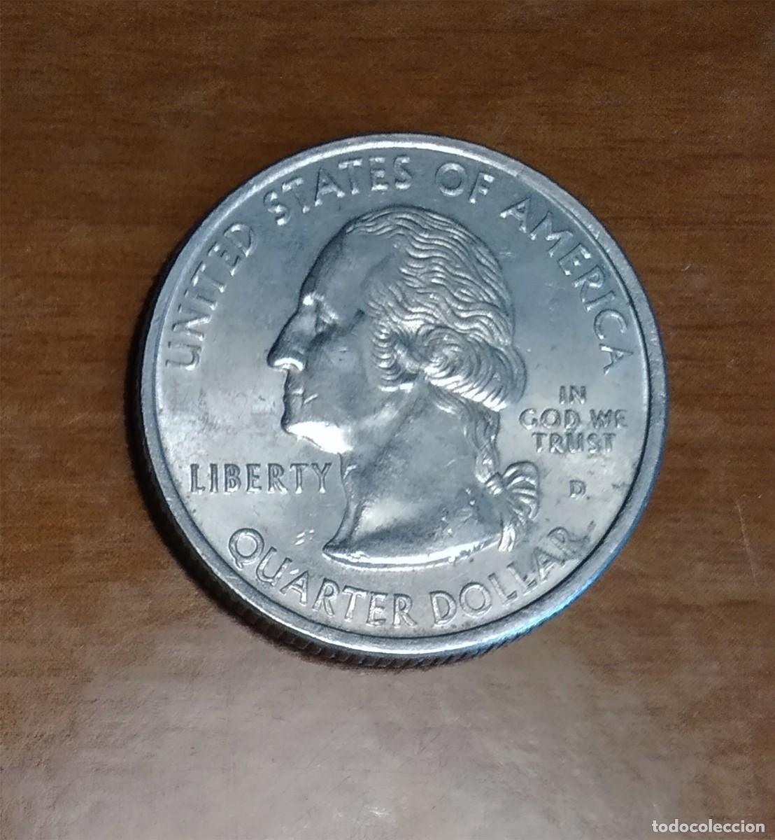 Monedas antiguas de Am&eacute;rica: CUARTO DE DOLAR A&Ntilde;O 2000 &rdquo;MASSACHUSETTS&rdquo; SIN CIRCULAR - Foto 2