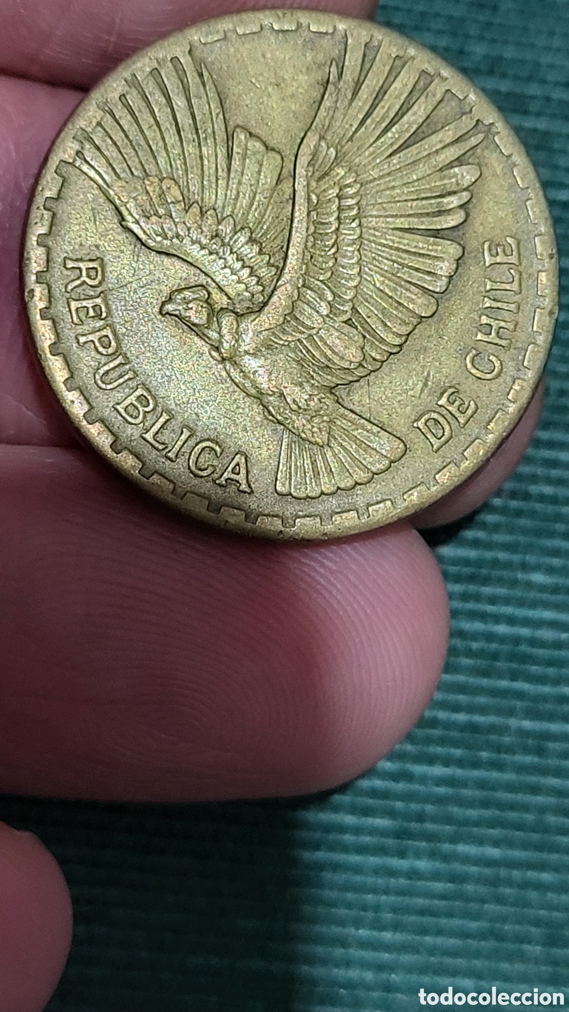 Monedas antiguas de Am&eacute;rica: Moneda 10 centimos 1966 Chile - Foto 1