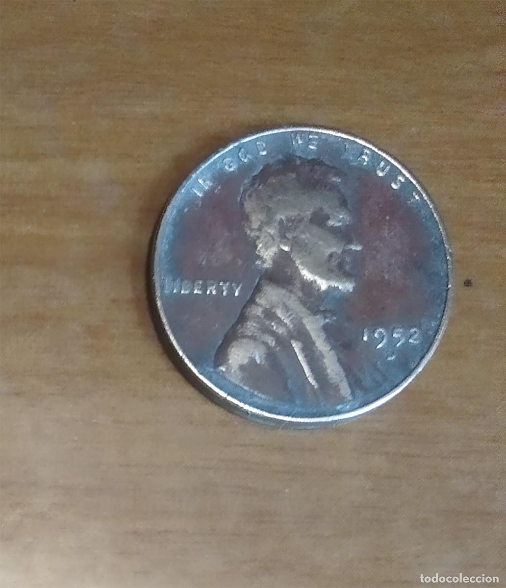 Monedas antiguas de Am&eacute;rica: UN CENTIMO USA 1952 - Foto 1