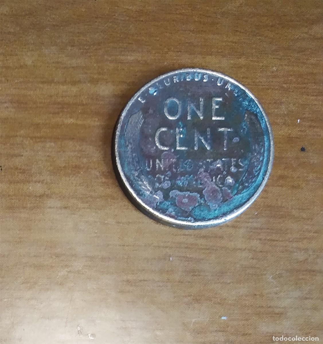 Monedas antiguas de Am&eacute;rica: UN CENTIMO USA 1952 - Foto 2