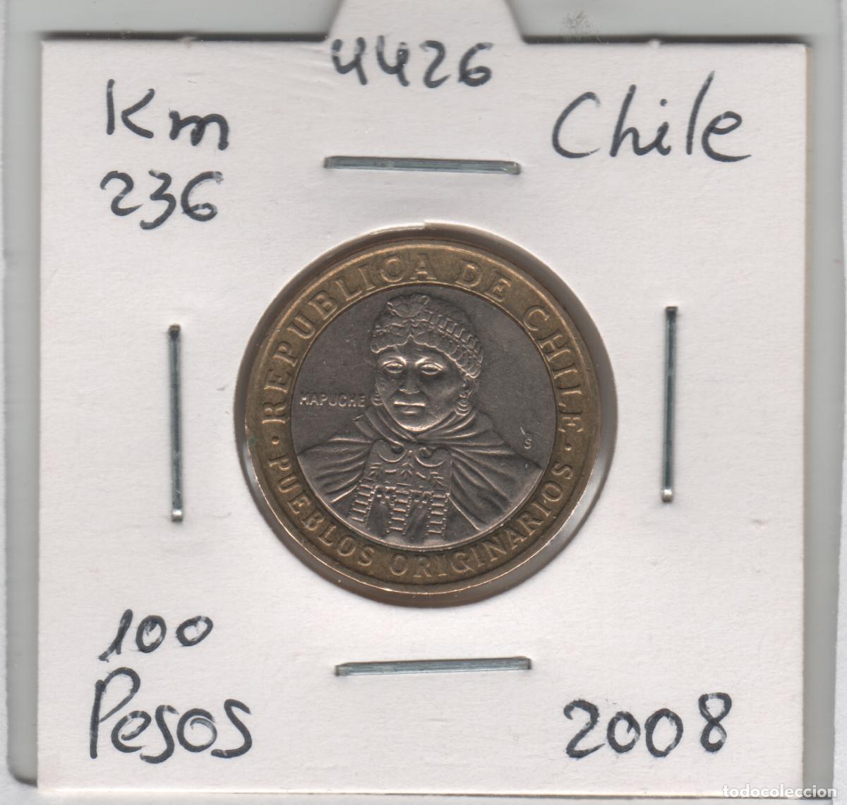 Monedas antiguas de Am&eacute;rica: MONEDA CHILE 100 PESOS 2008 - Foto 1