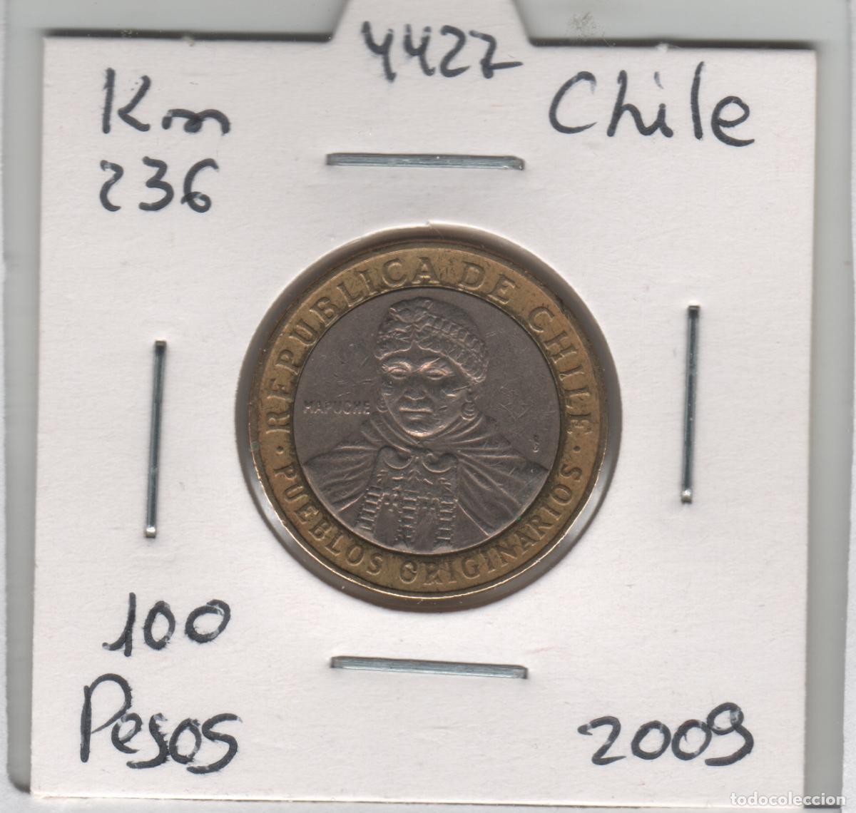 Monedas antiguas de Am&eacute;rica: MONEDA CHILE 100 PESOS 2009 - Foto 1