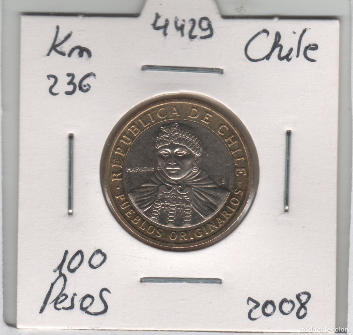 Monedas antiguas de Am&eacute;rica: MONEDA CHILE 100 PESOS 2008 - Foto 1